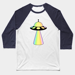 RAINBOW UFO - Pastels Edition Baseball T-Shirt